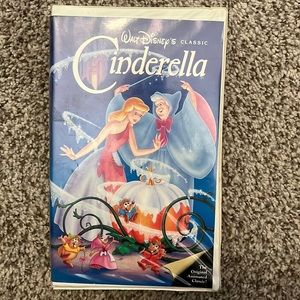 Cinderella black diamond VHS